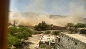 جماعة الحوثي تفجر منزل أحد الوجاهات الاجتماعية في الضالع