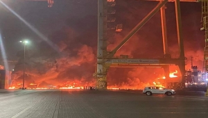 انفجار ضخم يهز مدينة دبي الإماراتية