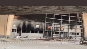 اندلاع حريق في مطار الكويت الدولي