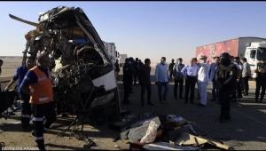 مصر.. مصرع وإصابة نحو 55 شخصاً في حادث تصادم بالمنيا