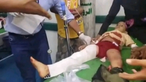 أنباء عن إصابة 11 طفلًا بقصف حوثي استهدف حي سكني بتعز