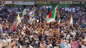 مظاهرات ضد نظام الأسد في 5 محافظات سورية