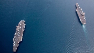 البحرية الأمريكية تسقط طائرة مسيّرة حوثية في البحر الأحمر