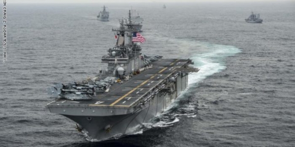 الجيش الأمريكي يعلن عن عملية بحرية في مياه الخليج