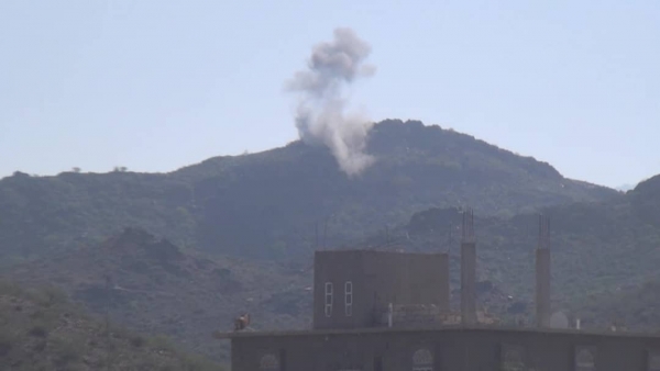 مقاتلات التحالف تستهدف الحوثيين شمال الضالع
