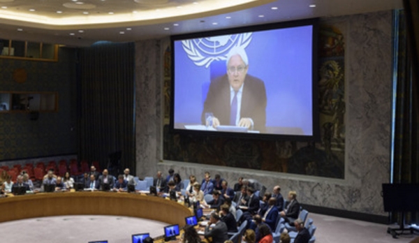 غريفيث في مجلس الأمن يحذر من تمزيق اليمن ونسيجها الاجتماعي