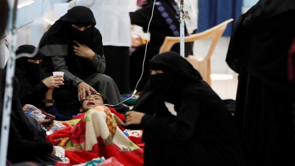 الصحة العالمية: نحو 200 ألف إصابة مشتبهة بالكوليرا في اليمن