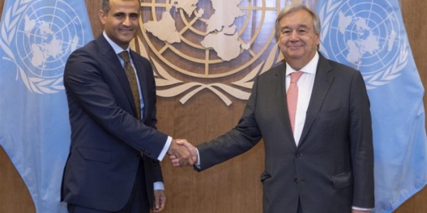 "غوتيريش" يؤكد دعم الأمم المتحدة لوحدة اليمن وحكومته الشرعية