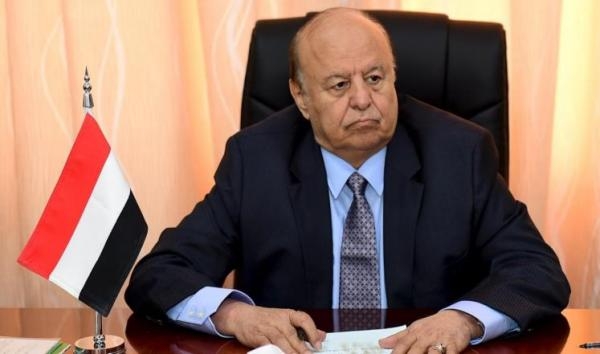 الرئيس هادي : إتقاق الرياض لإنهاء التمرد وتوحيد الصف لهزيمة مشروع الحوثي
