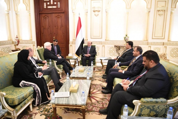 المبعوث الأممي يستأنف من الرياض بحث مسودة أممية للسلام في اليمن