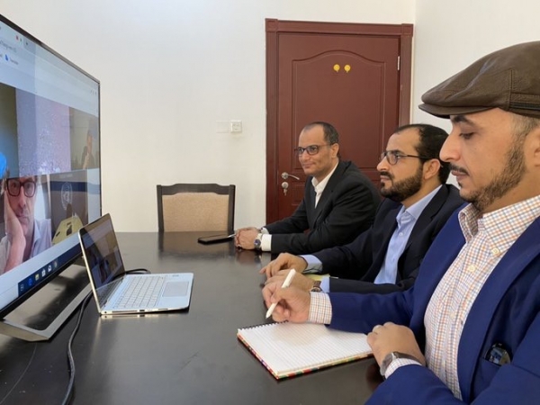 وفد صنعاء يناقش مع سفراء الدول دائمة العضوية القضايا الإنسانية في اليمن