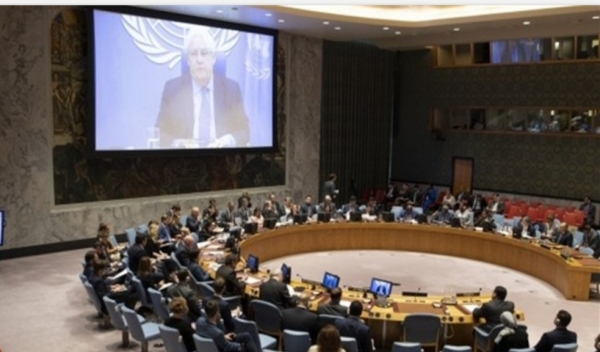 غريفت يحيط مجلس الأمن الدولي بآخر الأحداث في اليمن