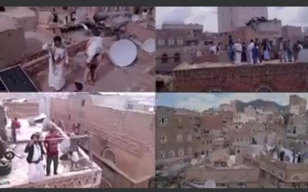 في زمن كورونا : حفلات زفاف غريبة من على اسطح المنازل في صنعاء