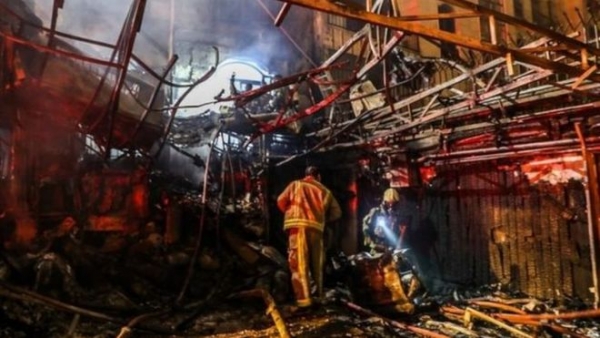 مقتل العشرات في انفجار في عيادة طبية قرب طهران"صورة"