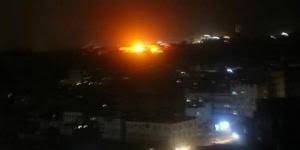 عاجل ... غارات عنيفة على العاصمة صنعاء