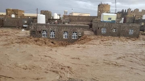 الصحة العالمية: السيول في اليمن تسببت في سقوط ضحايا وأضرار بالممتلكات