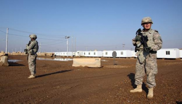 قوات التحالف الدولي تنسحب من معسكر التاجي بالعراق