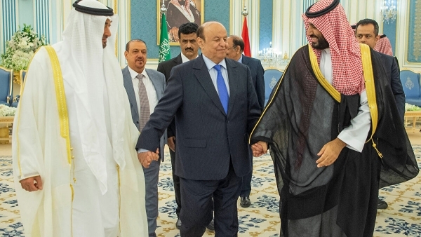 الإمارات تمنع عودة الرئيس ونائبه وبعض الوزراء إلى عدن