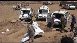 جماعة الحوثي تعلن دفن أكثر من 350 جثة خلال العام الماضي