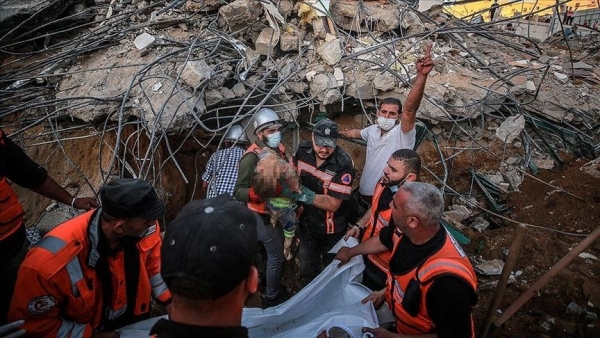 العدوان يتواصل.. 60 مقاتلة إسرائيلية تقصف 65 هدفا في قطاع غزة وحصيلة الضحايا ترتفع
