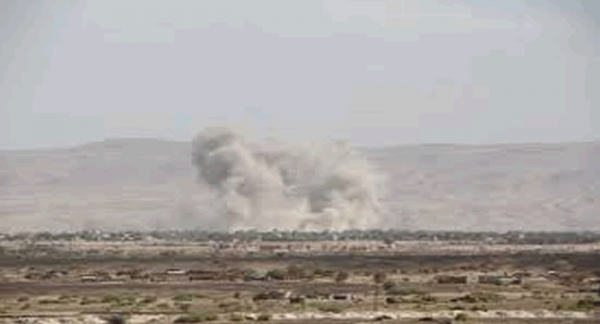 جماعة الحوثي: طيران التحالف شنّ 9 غارات على صرواح بمارب