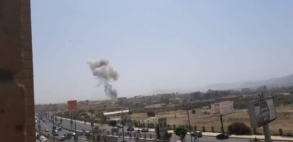 انفجارات في مقر عسكري للحوثيين شمال صنعاء
