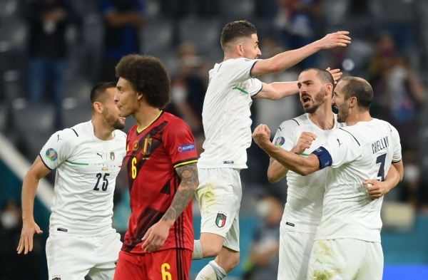 إيطاليا تتخطّى بلجيكا وتضرب موعد مع إسبانيا في نصف نهائي