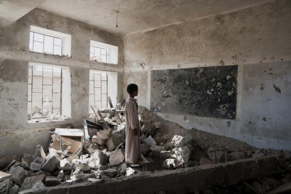 الأمم المتحدة :عدد الأطفال المعرضين لخطر توقف التعليم باليمن قد يصل إلى 6 ملايين