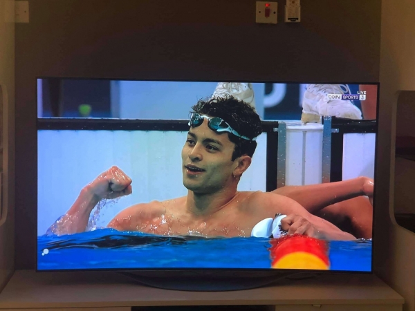 أولمبياد طوكيو.. سبّاح يمني ينتزع المركز الأول في سباحة 100 متر