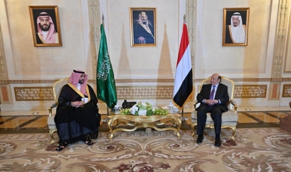 الرئيس هادي يبحث مع بن سلمان تحديات الوضع في اليمن