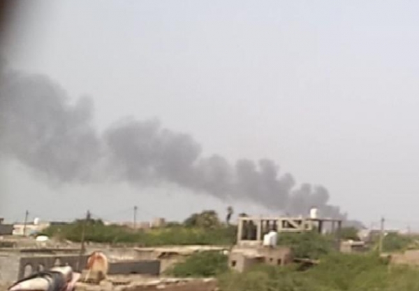 هجوم جوي منسوب للحوثيين يستهدف ميناء المخا غربي تعز