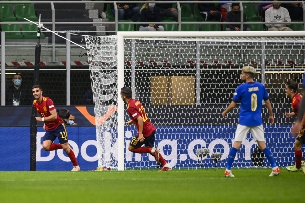 إسبانيا تهزم إيطاليا وتعبر إلى نهائي دوري الأمم الأوروبية