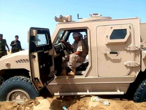 قائد محور عتق يكشف عن ارسال تعزيزات عسكرية إلى مأرب