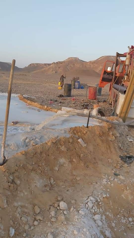 المهرة.. مياه الريف ينجز بئر مغور في منعر ويجري 4 دراسات جيوفيزيائية في قشن