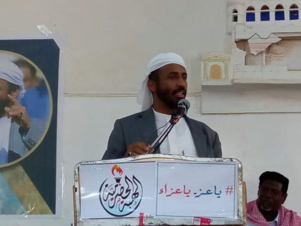 الشيخ "بن حريز" يهدد بالتصعيد ويحذر السلطات من تجاهل مطالب حضرموت
