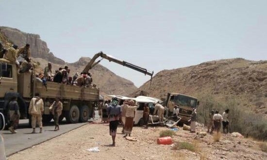 وفاة ثمانية جنود في حادث مروري بشبوة