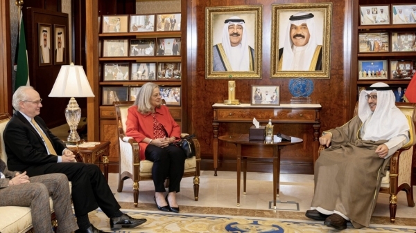 الكويت.. المبعوث الأمريكي يبحث ملف اليمن مع وزير الخارجية الكويتي