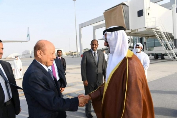 المجلس الرئاسي يصل الإمارات بعد زيارة للسعودية