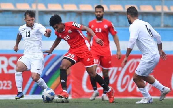 تصفيات كأس آسيا..المنتخب اليمني يخسر من فلسطين بخماسية نظفية