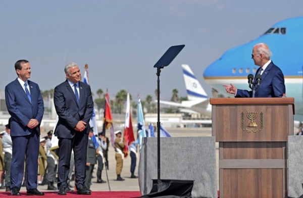 بايدن: سأكون أول رئيس يسافر مباشرة من إسرائيل إلى جدة