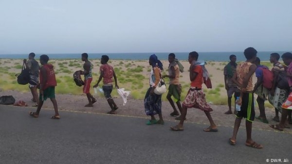 وصول أكثر من 73 ألف مهاجر أفريقي إلى اليمن خلال العام الفائت