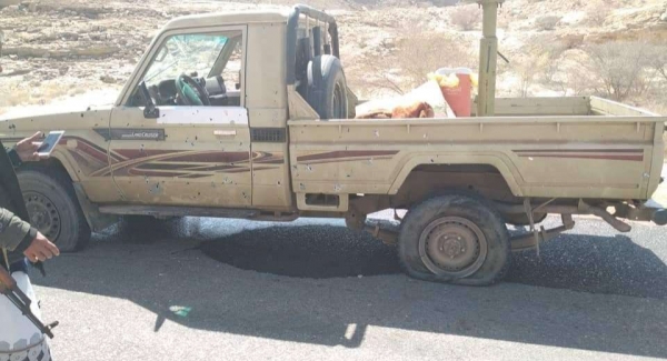 شبوة.. إصابة 4 جنود بانفجار عبوة ناسفة استهدفت طقم عسكري