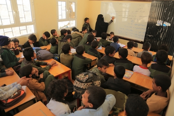 منظمة دولية: 80 في المئة من الأطفال في اليمن بحاجة إلى مساعدة تعليمية
