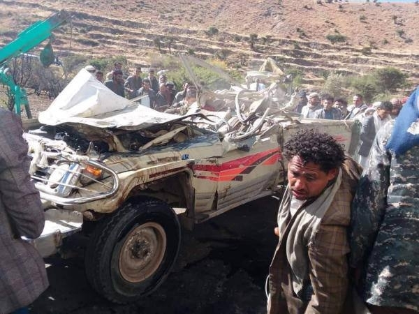 وفاة وإصابة 977 شخصاً بحوادث مرورية خلال شهر في مناطق سيطرة الحوثيين