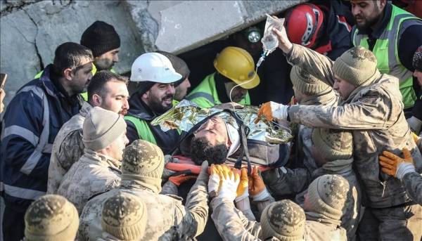 ارتفاع عدد الضحايا اليمنيين جراء الزلزال في تركيا إلى ثمانية أشخاص