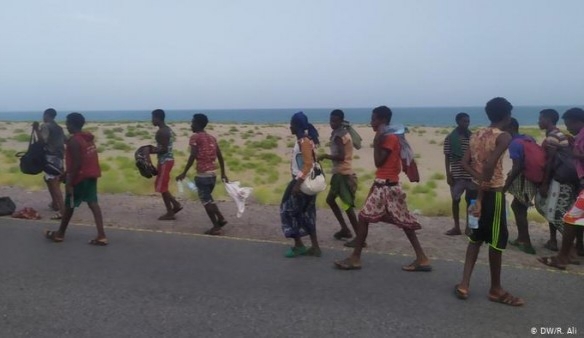 الهجرة الدولية: وصول 4176 مهاجراً أفريقيا إلى اليمن في أغسطس الماضي