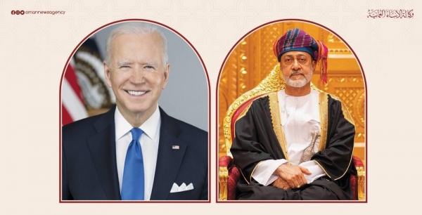 بايدن يشكر سلطان عُمان على دعمه في إنهاء الحرب في اليمن