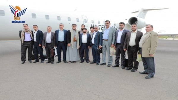 وفد الحوثيين يغادر صنعاء إلى جنيف للمشاركة في مشاورات تبادل الأسرى