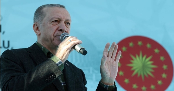 أردوغان يفتتح مهرجانا انتخابيا بالدعاء لفلسطين واليمن