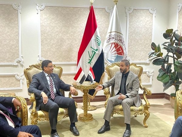 بن مبارك يبحث مع الجانب العراقي إمكانية تجديد برتوكول التعاون الثقافي بين البلدين
